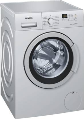 Siemens 7 kg Fully Automatic Front Load Grey