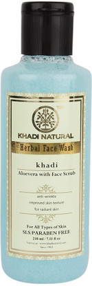 khadi scrub face wash