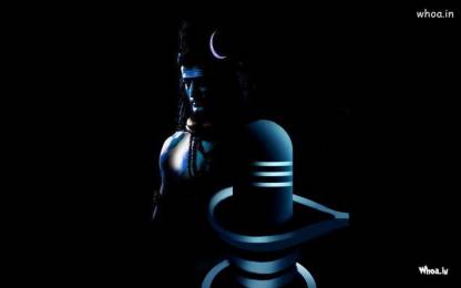 lord shiva face and shivling with dark background wall POSTER PRINT ON  13X19 INCHES Paper Print - Art & Paintings posters in India - Buy art,  film, design, movie, music, nature and