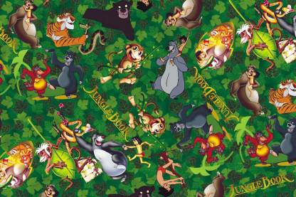 jungle book hd design sheet POSTER PRINT ON 13X19 INCHES 3D Poster -  Animation & Cartoons posters in India - Buy art, film, design, movie,  music, nature and educational paintings/wallpapers at 