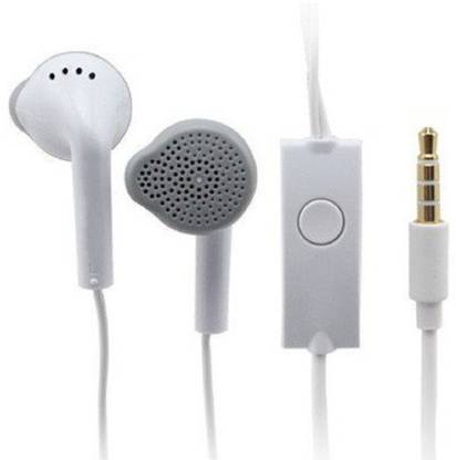 Blulotus In Ear Headphone For Samsung Galaxy J2 16 In The Earphone Headphone Handfree Headset With Mic 3 5mm Jack White Earphone Cable Organizer Price In India