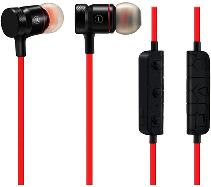 bluetooth headset with retractable earbuds
