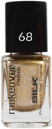 makeover PROFESSIONAL Nail Paint Sparking Golden -0068 Sparking Golden