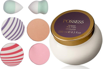 oriflame possess perfumed body cream