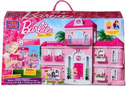 Afstoten Elektropositief Gewend aan Mega Bloks Barbie Luxury Mansion - Barbie Luxury Mansion . Buy Doll toys in  India. shop for Mega Bloks products in India. | Flipkart.com