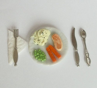 baby christmas dinner plate