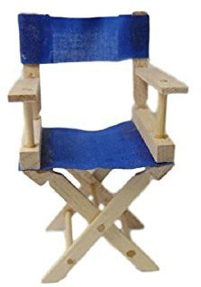 Dollhouse Miniature 1:12 Director's Chair Kit 