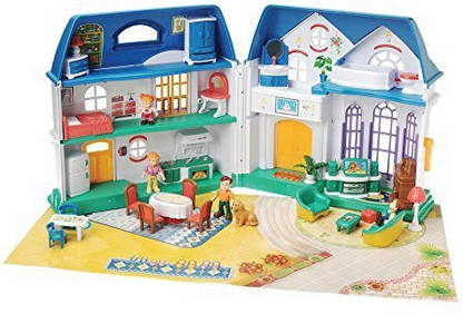 plastic doll house