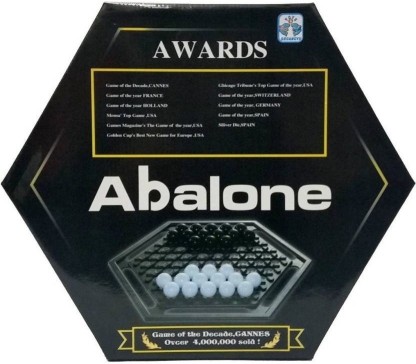 Abalone New Version Board Game Classic Push Chess Strategy Marble Grid Movement 