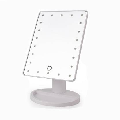 Rianz 22 Led Touch Screen Makeup Mirror Professional Beauty Vanity Cosmetic Lights 180 Rotating Lighted In India Rianz 22 Led Touch Screen Makeup Mirror, Is Led Mirror Good For Makeup