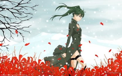 Anime Christmas HD Wallpaper by Miyase Mahiro