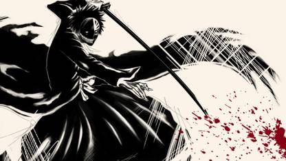 Athahdesigns Anime Bleach Hollow Ichigo Hollow Mask Katana Kurosaki Ichigo Swordswallpaper Paper Print Animation Cartoons Posters In India Buy Art Film Design Movie Music Nature And Educational Paintings Wallpapers At Flipkart Com