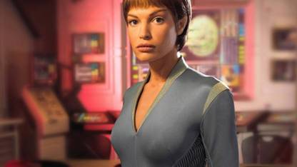 PL -trek-star-movies-jolene-enterprise-blalock-vulcan-images Wall Poster 19*13 inches Matte ...