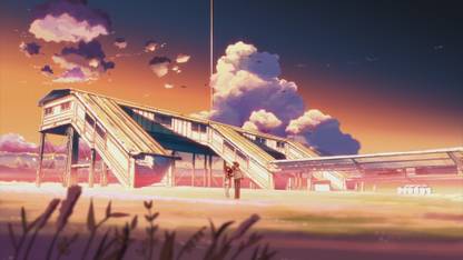 Athahdesigns Anime Clouds Makoto Shinkai The Place Promised In Our Early Dayswallpaper Paper Print Animation Cartoons Posters In India Buy Art Film Design Movie Music Nature And Educational Paintings Wallpapers At Flipkart Com Las peliculas de makoto shinkai: athahdesigns anime clouds makoto