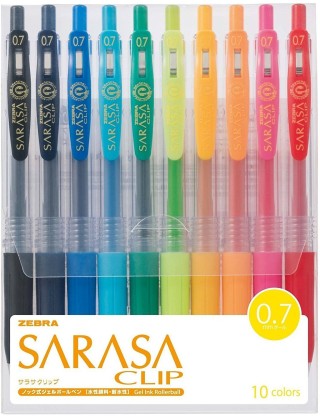 44 Count Basics Multi-Color Gel Pen Set 