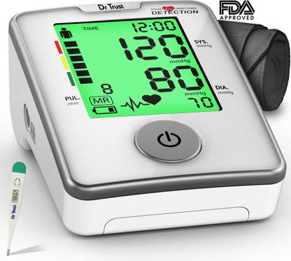 Dr Trust Talking Blood Pressure Machine Includes Adapter Elegance Usa Bp Monitor Dr Trust Flipkart Com