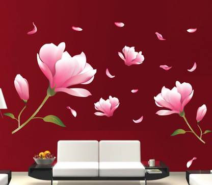 Happy Walls Floral & Botanical Wallpaper Price in India - Buy Happy Walls Floral & Botanical Wallpaper online at Flipkart.com