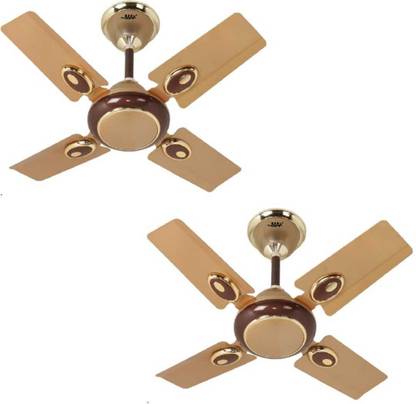 Minmax 24 I 10 Golden Pack Of Two 600 Mm 4 Blade Ceiling Fan In India At Flipkart Com 600 Mm 4 Blade Ceiling Fan, Two Blade Ceiling Fan