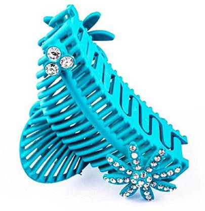 INAAYA Beautiful Hair Clutcher Hair Claw Hair Accessories For Women & Girls (Sky Blue) Hair Clip Price in India - Buy INAAYA Beautiful Hair Clutcher Hair Claw Hair Accessories For Women & INAAYA Beautiful Hair Clutcher Hair Claw Hair Accessories For Women & Girls (Sky Blue) Hair Clip Price in India - Buy INAAYA Beautiful Hair Clutcher Hair Claw Hair Accessories For Women &