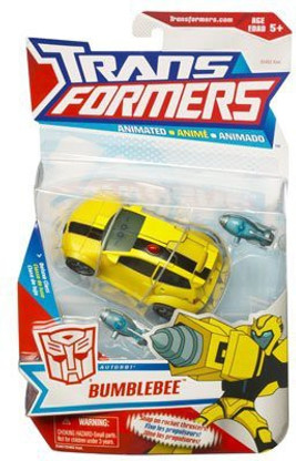transformers animated action figures