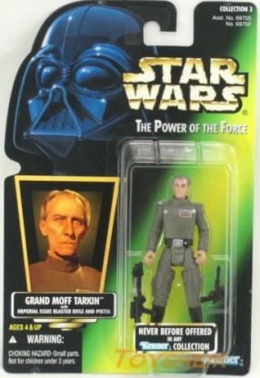 Hasbro Star Wars Power Of The Force Grand Moff Tarkin Action Figure for sale online 