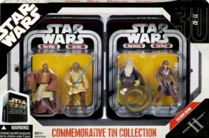 Star Wars 30th Anniversary commemorative tin sets 