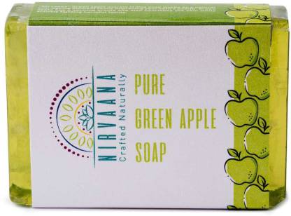 Nirvaana Handmade Natural Green Apple Soap