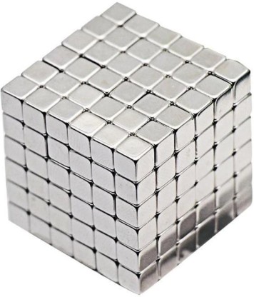 Magnet Sculpture Cubes 5mm 216P Intelligence Learning Blocks Office Desk & Stress Relief Square Magnetic Sculpture Blocks Cubes 