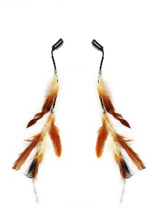 Confidence Feather Hair Clips / Feather Hair Accessories (Set Of 2 pcs) Hair  Clip Price in India - Buy Confidence Feather Hair Clips / Feather Hair  Accessories (Set Of 2 pcs) Hair