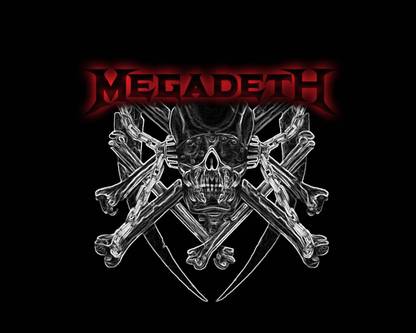 pl wall poster 13 19 inches megadeth