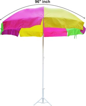 Fendo 48 Neon Color Outdoor Umbrella Sun Protection Garden Umbrella Buy Fendo 48 Neon Color Outdoor Umbrella Sun Protection Garden Umbrella Online At Best Prices In India Sports Fitness
