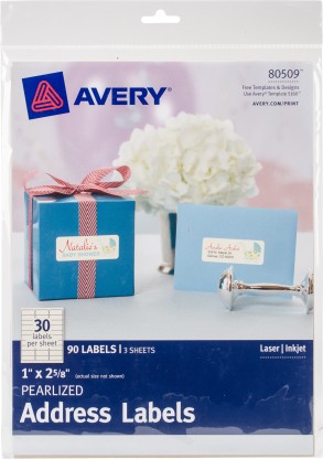 1 x 2-5/8 Laser Printers Avery Weatherproof Mailing Labels Bulk Pack of 15,000 95520 TrueBlock Technology 