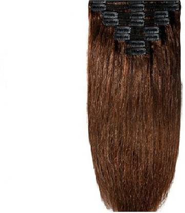 Confidence Real Human Clip On Extensions 8 pcs, 120 grams Super Easy To Use, Instant Length And Volume Can Be Customized For Length And Colour (24 inch, Medium Brown) Hair Extension Price Confidence Real Human Clip On Extensions 8 pcs, 120 grams Super Easy To Use, Instant Length And Volume Can Be Customized For Length And Colour (24 inch, Medium Brown) Hair Extension Price