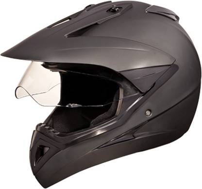 STUDDS MOTOCROSS(MATTBLACK) Motorbike Helmet