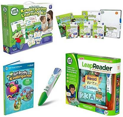 Leapfrog Leapreader Reading And Writing System Green Leapreader Book Get Ready For Kindergarten W The Complete Kindergarten Learning Price In India Buy Leapfrog Leapreader Reading And Writing System Green Leapreader Book