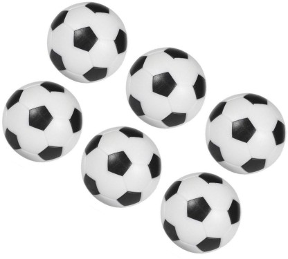 Table Soccer Foosballs Replacement balls Mini Black and White 36mm official foosball 12 Pack 