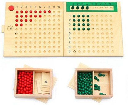 Details about   Multiplication Division Wooden Board Beads Educational Toys Teaching Aids 