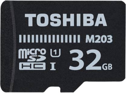 TOSHIBA M203 32 GB MicroSD Card Class 10 100 MB/s  Memory Card