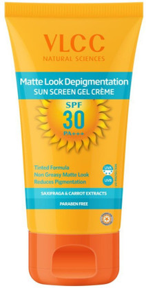 vlcc matte look sunscreen lotion spf 30 pa+++