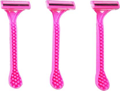 KONIT Women Preferred Light Pink Coloured Elegant Disposable Razors