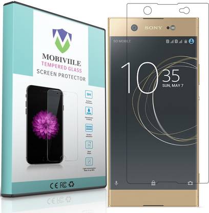 mobiviile tempered glass guard for sony xperia xa1 ultra dual