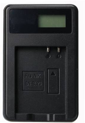 Power Smart Lcd Display Micro Usb Camera Battery Charger For Nikn En El23 1 Slot Camera Battery Charger Power Smart Flipkart Com