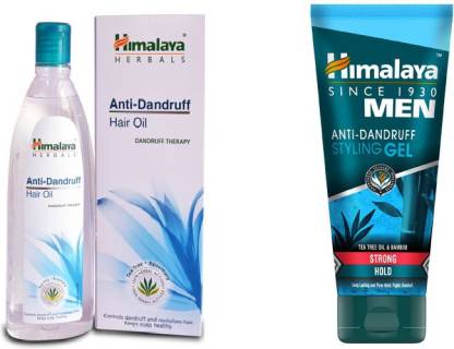 Himalaya Herbals Anti Dandruff Hair Oil, Men Anti-Dandruff Styling Gel  Price in India - Buy Himalaya Herbals Anti Dandruff Hair Oil, Men  Anti-Dandruff Styling Gel online at 