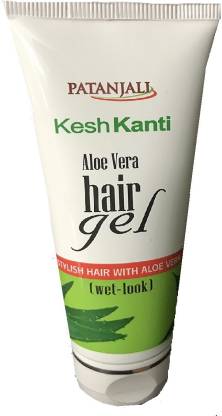 PATANJALI Aloe Vera Hair Gel Wet Look 60ml Hair Gel - Price in India, Buy  PATANJALI Aloe Vera Hair Gel Wet Look 60ml Hair Gel Online In India,  Reviews, Ratings & Features |