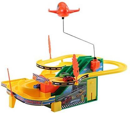 child's race car track