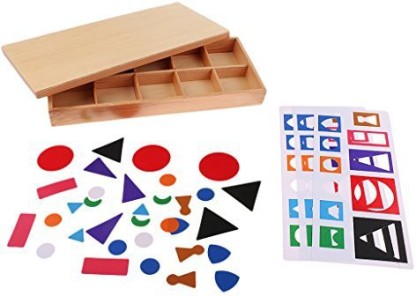 Montessori Wooden Grammar Symbols Cards w/ Box Kids Early EducationTraining 