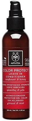 Apivita 6 X Color Protection Leave In Conditioner With Sunflower And Honey (New Product, Released In 2017) 6 Bottles X 150Ml/5.1Oz Each One