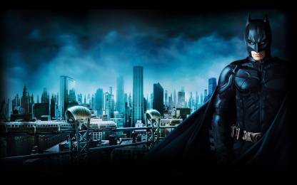 Batman in Gotham City Vinyl Poster Paper Print - Animation & Cartoons  posters in India - Buy art, film, design, movie, music, nature and  educational paintings/wallpapers at 