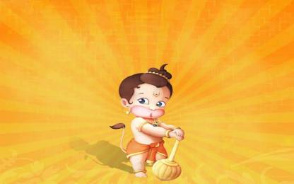 Jai Hanuman - Animation Vinyl Poster Paper Print - Religious posters in  India - Buy art, film, design, movie, music, nature and educational  paintings/wallpapers at 