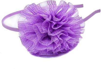 Jewelz Purple Flower Hair Band For Kids Hair Band